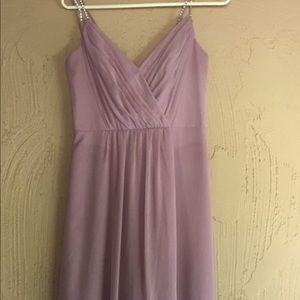 Quartz bridesmaid dress